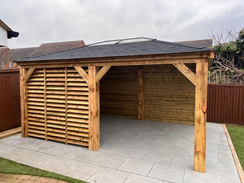 Altana drewniana gazebo