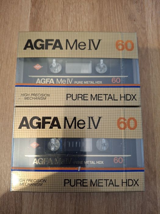 AGFA METAL ME IV 60 kaseta nowa