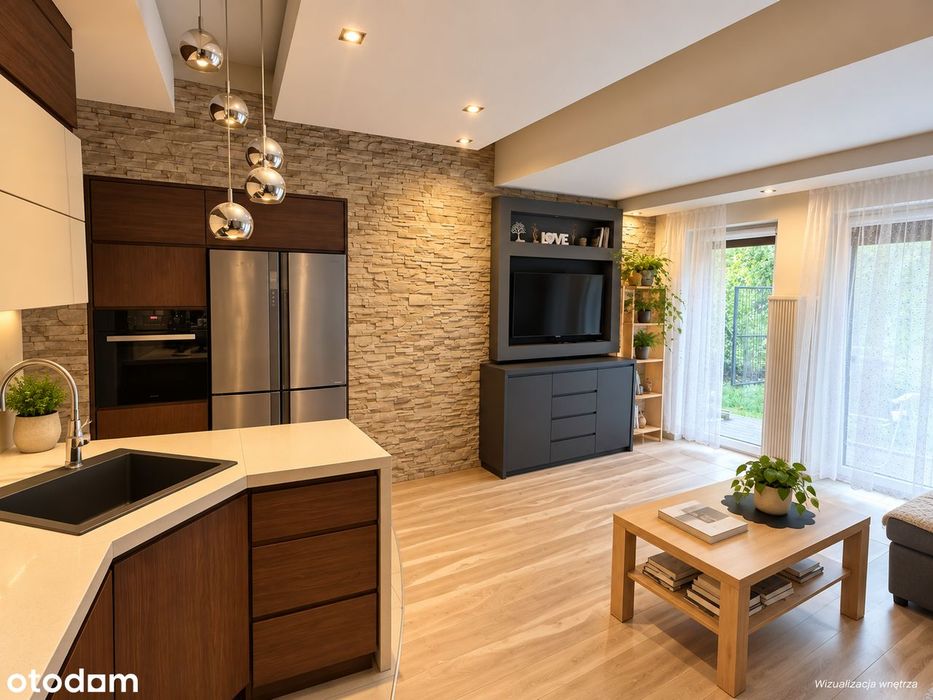 Mieszkanie 2 pokojowe z aneksem, ogródek, 2 miejsca 50,96 m² Libertów