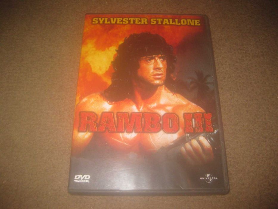 DVD "Rambo III" starring Sylvester Stallone/Rare!64751311404163120