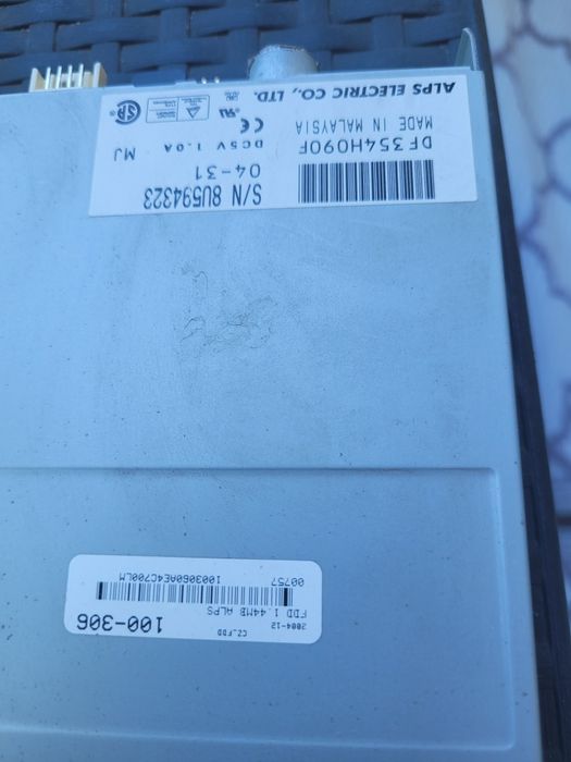 Stacja dyskietek FDD 3.5 cala, napęd dyskietek +Taśma
