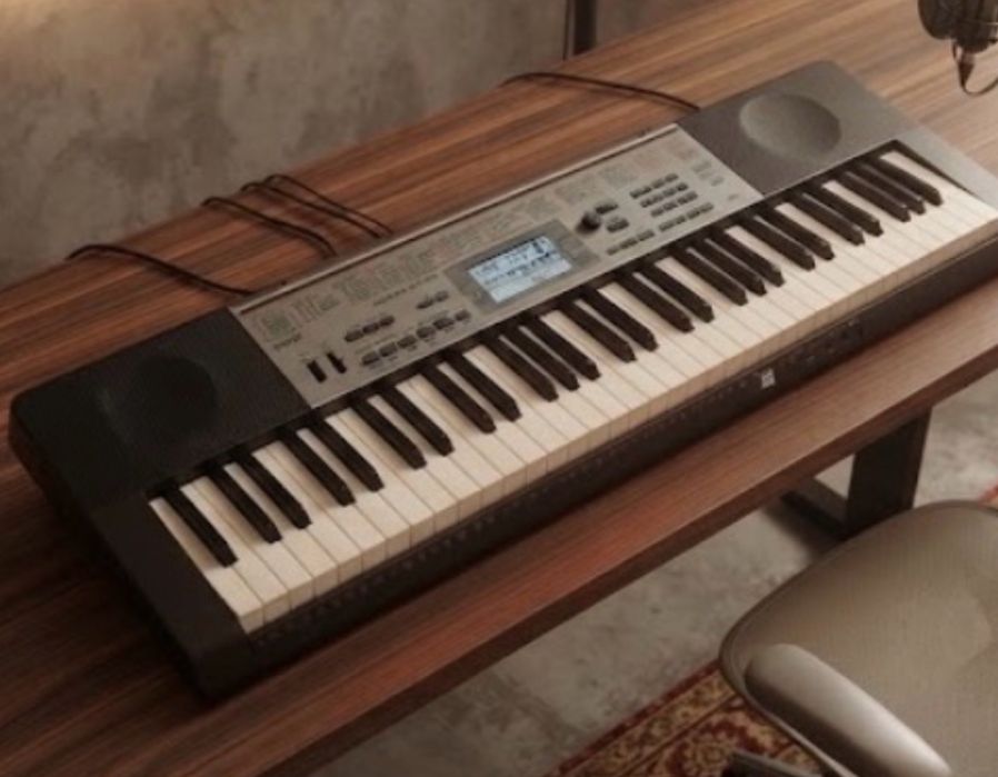 Синтезатор Casio LK-240 з підсвічуванням клавіш + блок живлення (Чудовий стан)