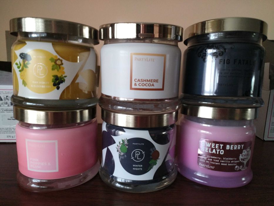 Świece Partylite duży wybór zapachów