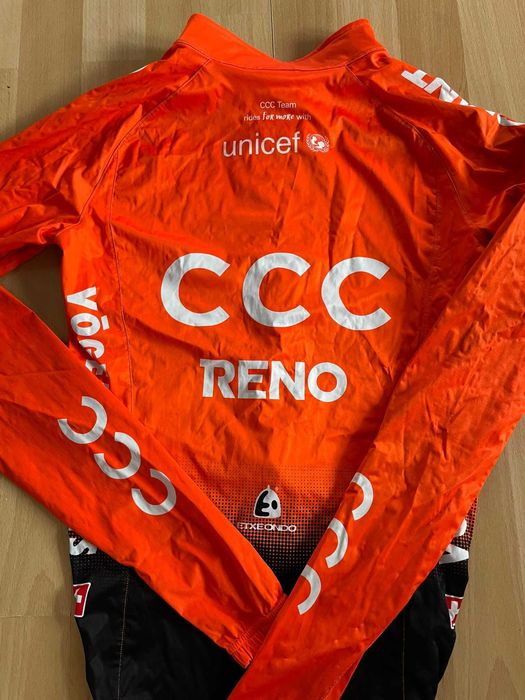 Odzież kolarska/kurtka przeciwdeszczowa CCC Reno marki ETXEONDO