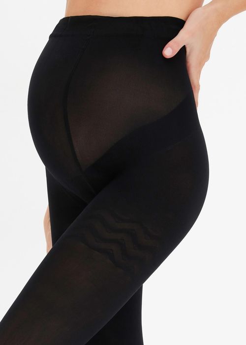 B.P.C legginsy rajstopowe ciążowe 50den czarne r.40/42