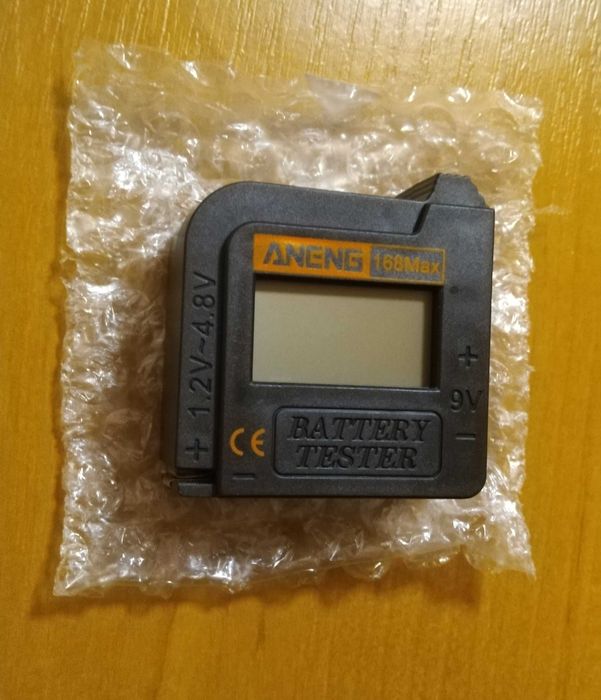 Цифровой тестер аккумуляторов и батареек ANENG 168Max