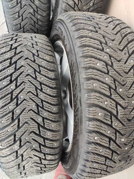 Комплект зимних колес R16 (Hakkapeliitta 8) на дисках Mazda 3, 5x114.3