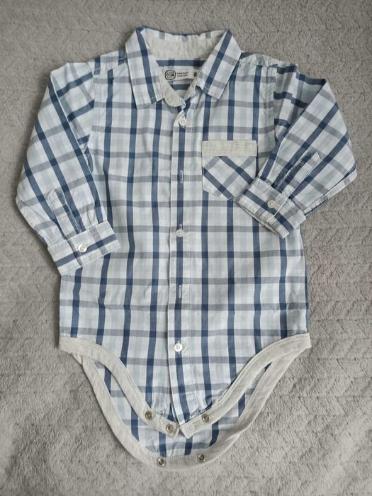 Koszula body koszulowe 86 smyk cool club w kratkę