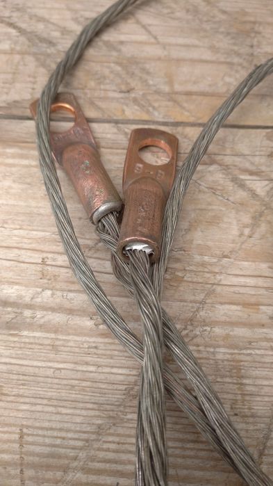 Заземление, шины медные заземляющие