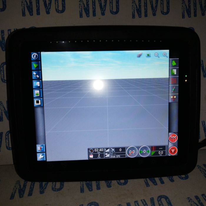 Monitor wyswietlacz Topcon X30 ciagnik Agco nawigacja kontrola sekcji