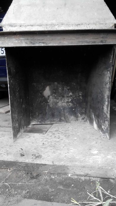 Камин з нержавійки 3мм