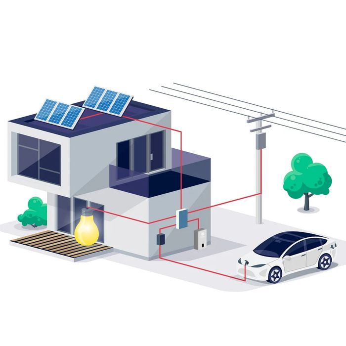 Сонячна електростанція гібридна 10Kw
