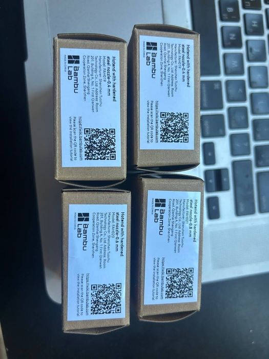 Запчастини для Bambu Lab A1/A1/P2/X1 Mini: сопла, платформи, кулстек