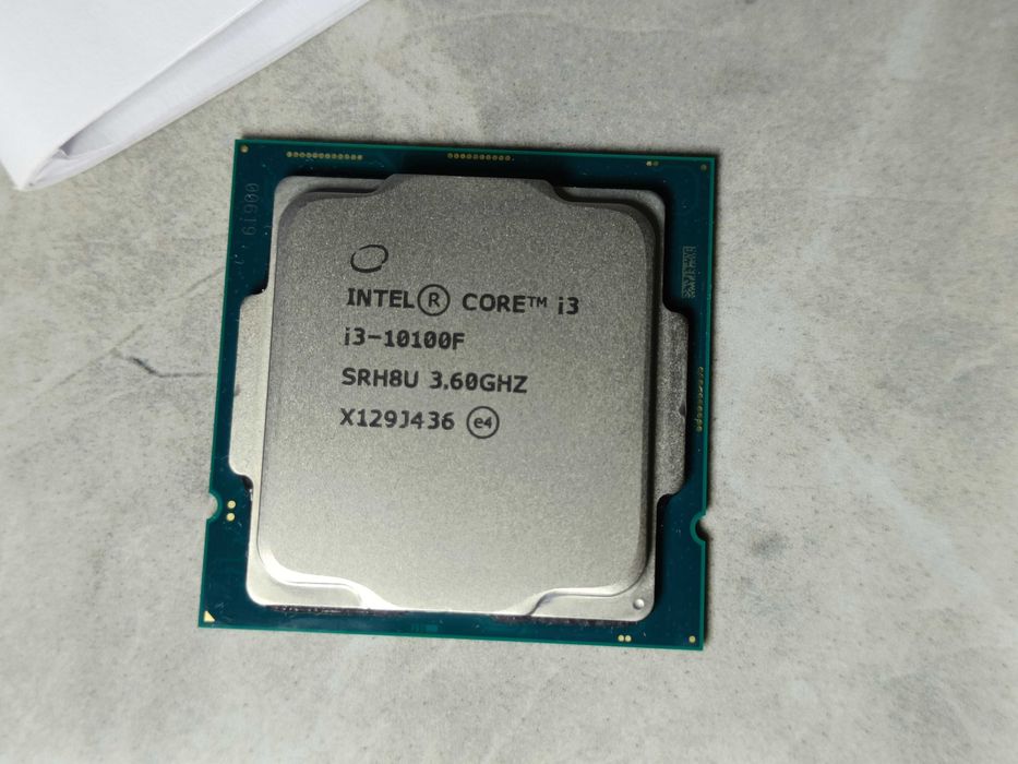 Як НОВИЙ! Процесор Intel Core i3-10100F - LGA1200 В ІДЕАЛЬНОМУ СТАНІ