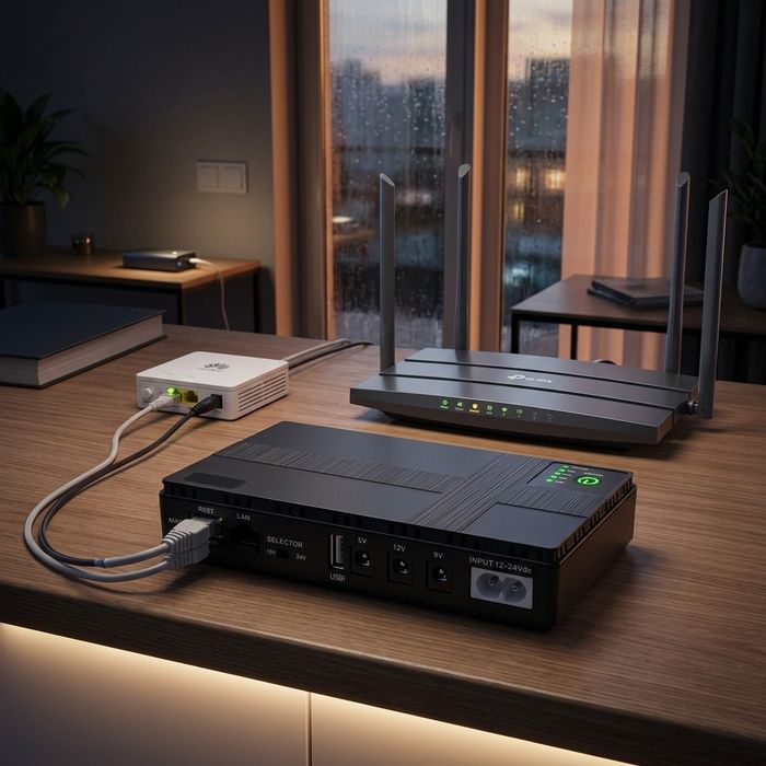 Міні ДБЖ UPS 36w для роутера.Безперебійник UPS . Бесперебойник