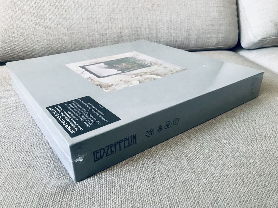 Led Zeppelin IV Super Deluxe Box Set 2 Vinyl 2 CD - Mega Unikat.