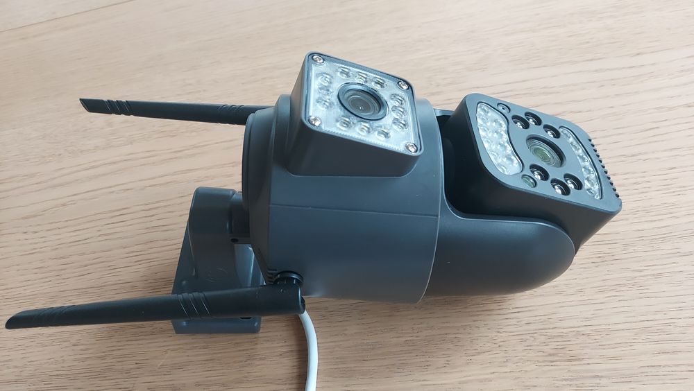 Kamera Zew 4G LTE LAN 8MP 2xObiektyw z Nightvision