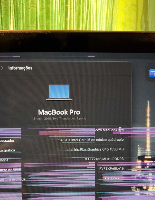 Apple MacBook Pro 2019 | 13.3” | Touch Bar – Cinzento Espacial