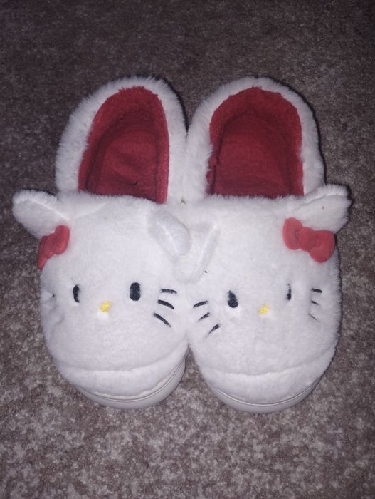тапки hello kitty
