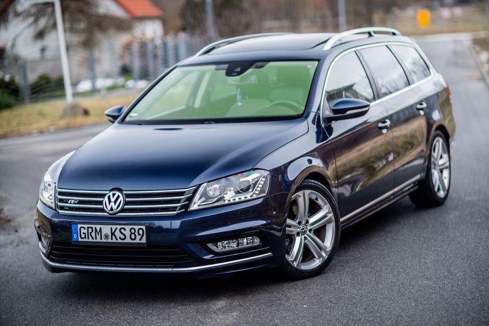 Volkswagen Passat B7 2.0TDI R-Line 177KM Keyless Bixenon LED SUPER STAN