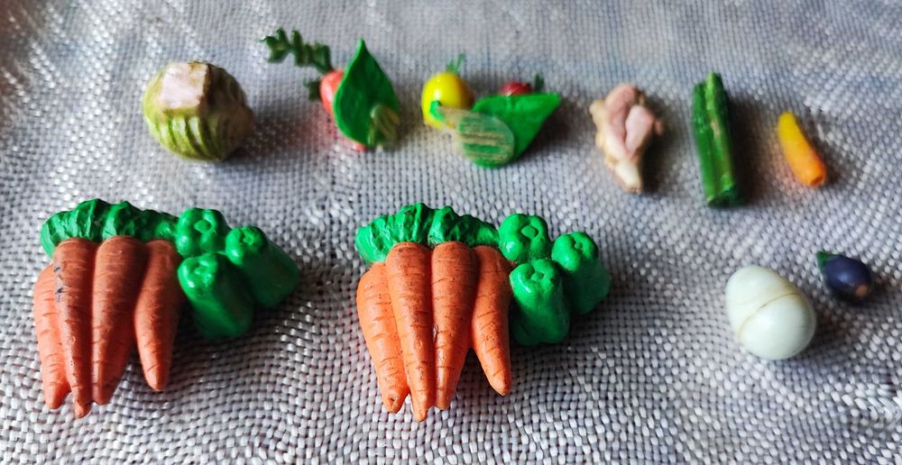 Lote de miniaturas - Legumes