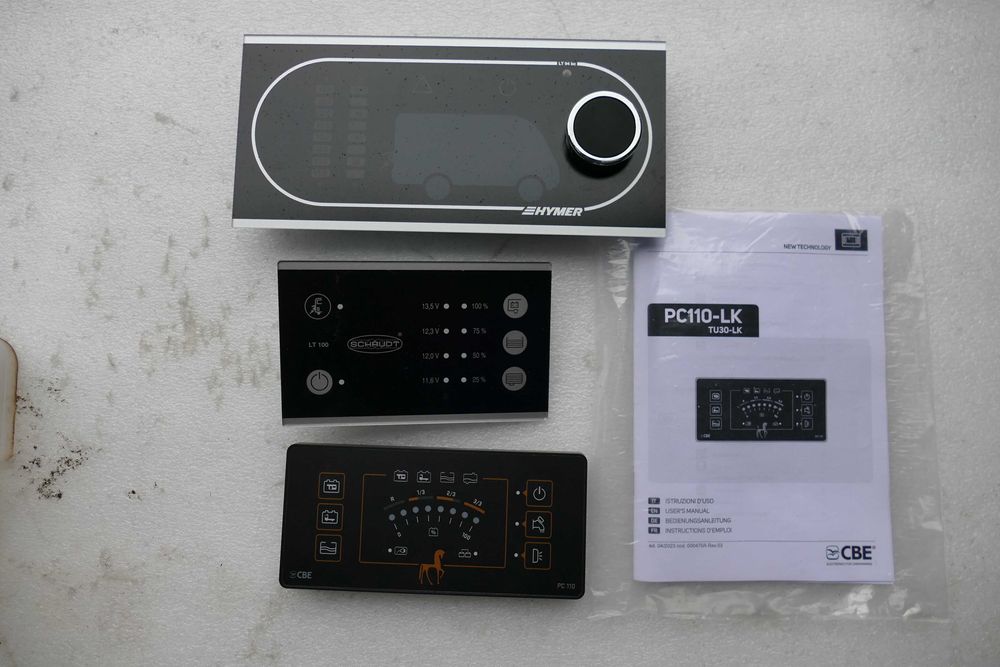 Panel sterowania kamper Schaudt Cbe