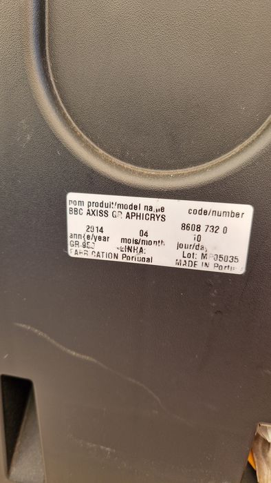 Cadeira auto bebê confort axiss rotativa até 18 kilos como nova