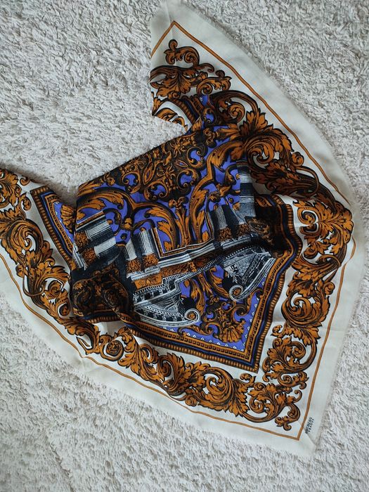 Вовняна дизайнерська рідкісна вінтажна хустка BROKOFF PRAGUE, Австрія