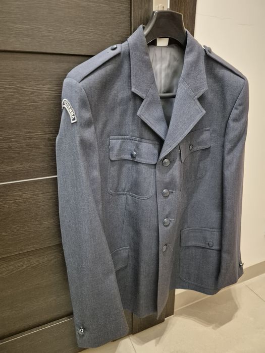 Gabardyna Służby Więziennej – jak nowa! Rozmiar 104/182/98