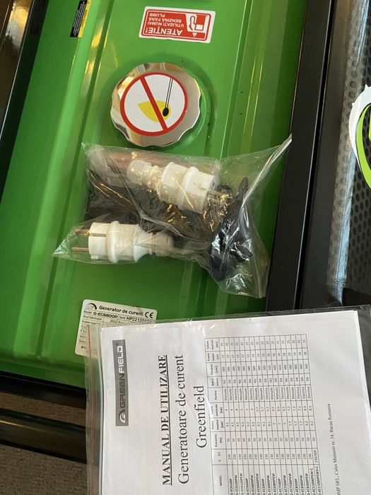 Генератор бензиновый Greenfield G-EC6800P(медная обмотка;новый)