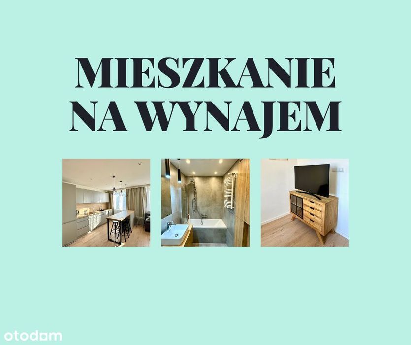 Do wynajęcia nowoczesne, piękne mieszkanie w centrum miasta.