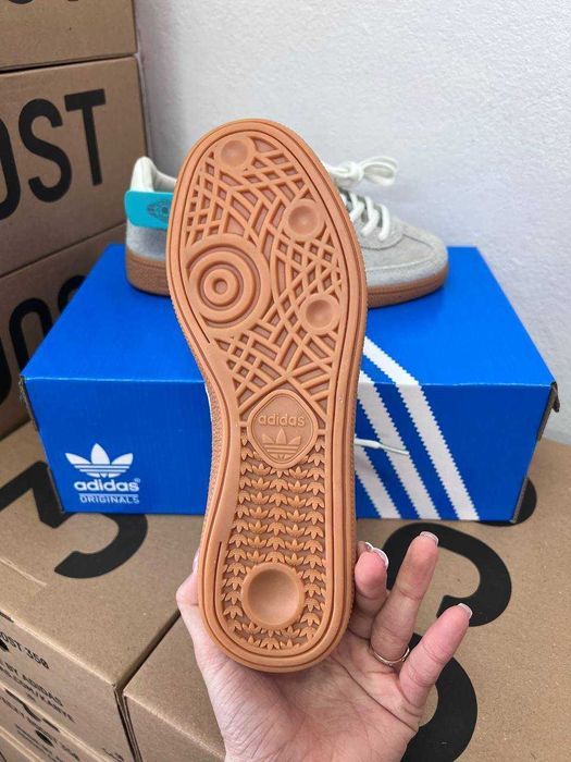 Женские кеды Adidas spezial HandBall / Адидас спешил серые 37 38 39 40