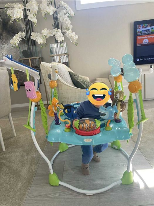 Bright Starts, Disney Baby, saltitão,