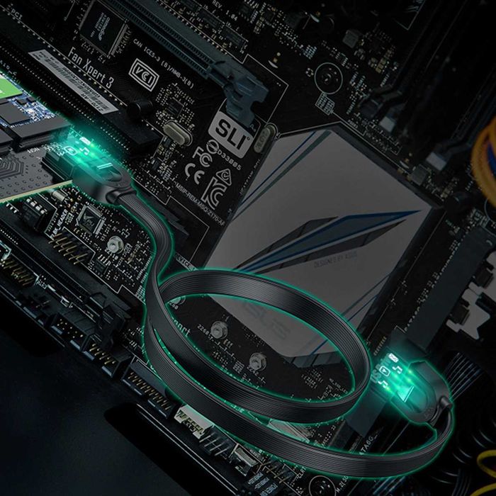 Ugreen karta rozszerzeń adapter dysku M.2 NVMe SATA (M, M+B key) PCIe