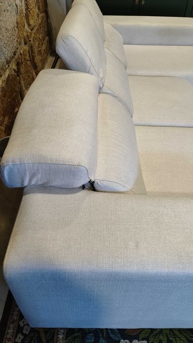 Sofá 3 lugares c/ chaise longue