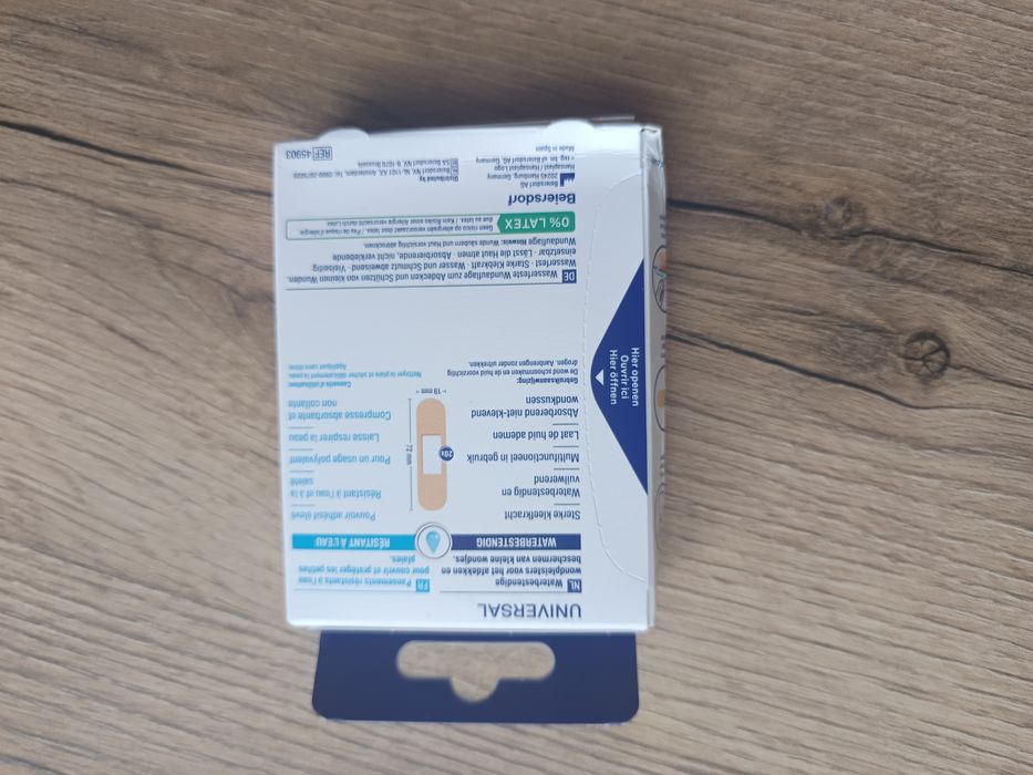 Plastry wodoodporne 20 sztuk Hansaplast