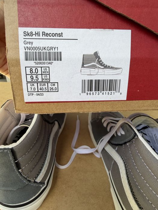 Nowe skorznae Vans SK8-Hi 40,5 buty trampki sneakersy