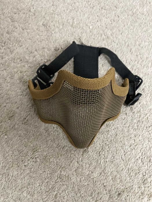 Airsoft - Máscara + Oculos + Luvas