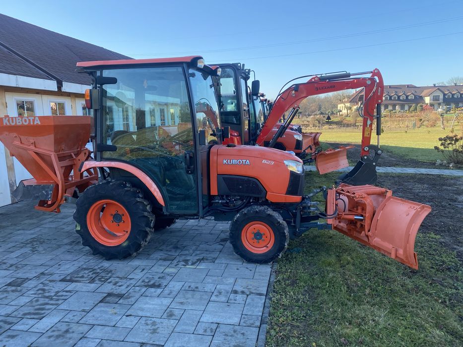 Traktorek kubotta 4x4 B 2350 świeżo spr 2019r 250 MG