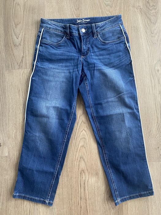 Spodnie jeansy 3/4 john baner s