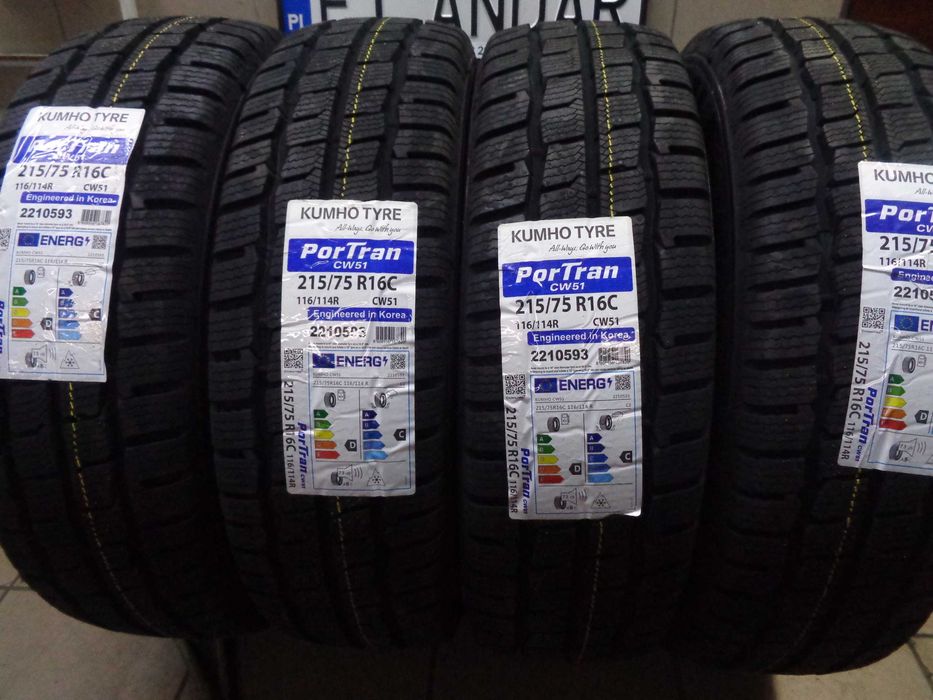 215/75R16C KUMHO ProTran CW51 - do bus-a , Nowe Opony Zimowe , ANDAR