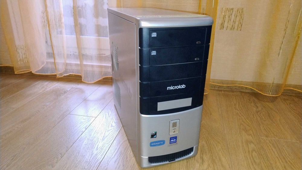 Комп'ютер: AMD-FX4100, RAM-6GB, SSD-120GB, HDD-250GB, GTS250-1GB, Windows 10 PRO