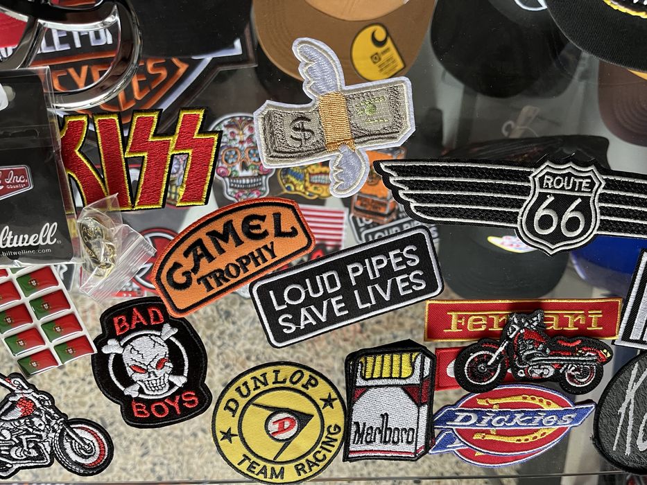 Patch emblema bordado AC DC Camel Dodge Shelby BMW VW Mini Cooper