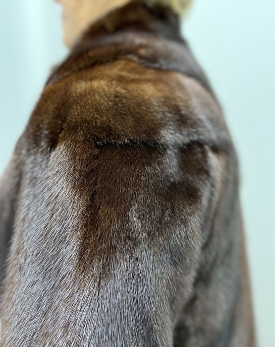 Норкова шуба коротка 48-50 (L)