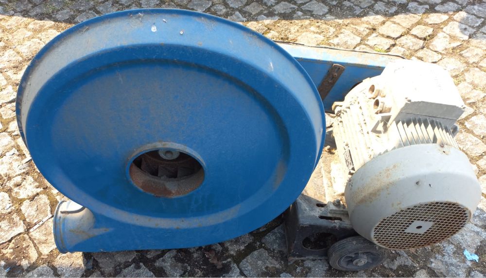 Motor de aspiração ou insuflação Kongskilde