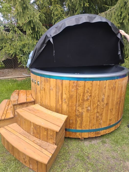 Balia ogrodowe jacuzzi ruska beczka wanna