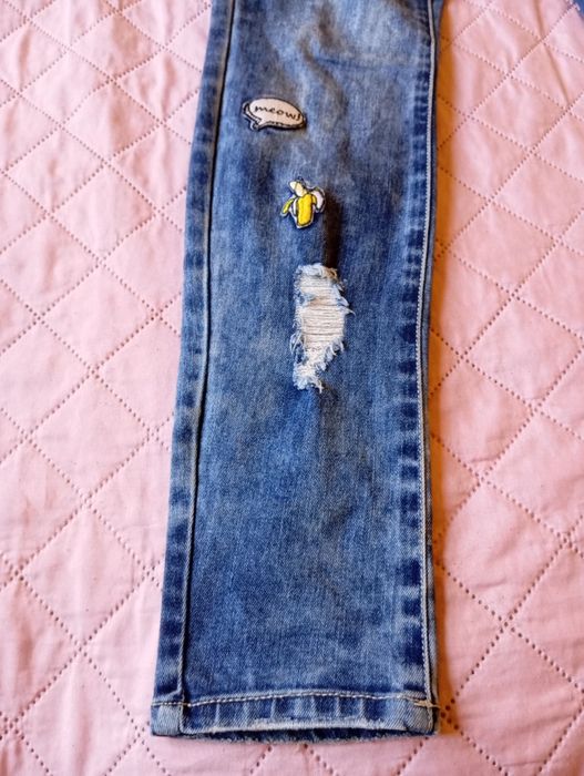 Spodnie jeansy damskie