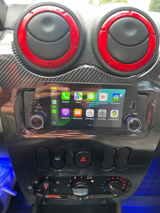 Сенсорна LCD автомагнітола 1DIN 5 дюймів