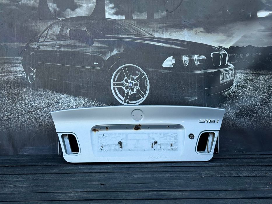 Кришка багажника бмв е46 седан Ляда Задня кришка Багажника БМВ Е46 Sedan Titan Silber 354/7 задня ляда Багажник