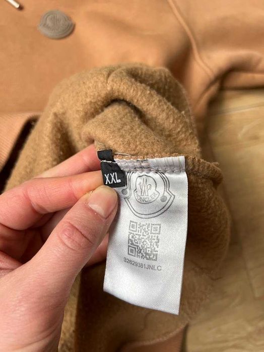 Тепле худі толстовка Moncler
